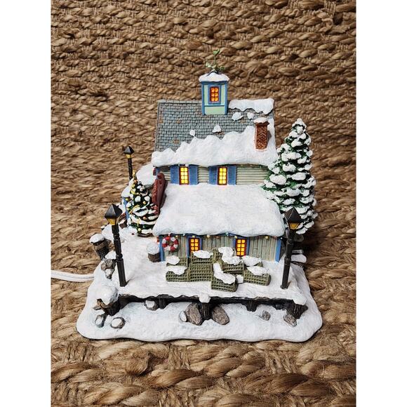 Danbury Mint Christmas Cove Salty Stores General Market Holiday Snow Village - Picture 6 of 11
